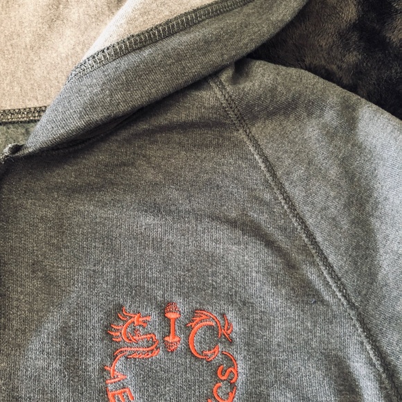 Men's SIC Two-Toned Full Zip Sweatshirt - Picture 4 of 5